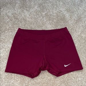 Nike maroon spandex